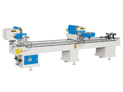 鋁塑型材雙頭切割鋸（直線導軌）